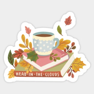 Cozy Reading Time Sticker